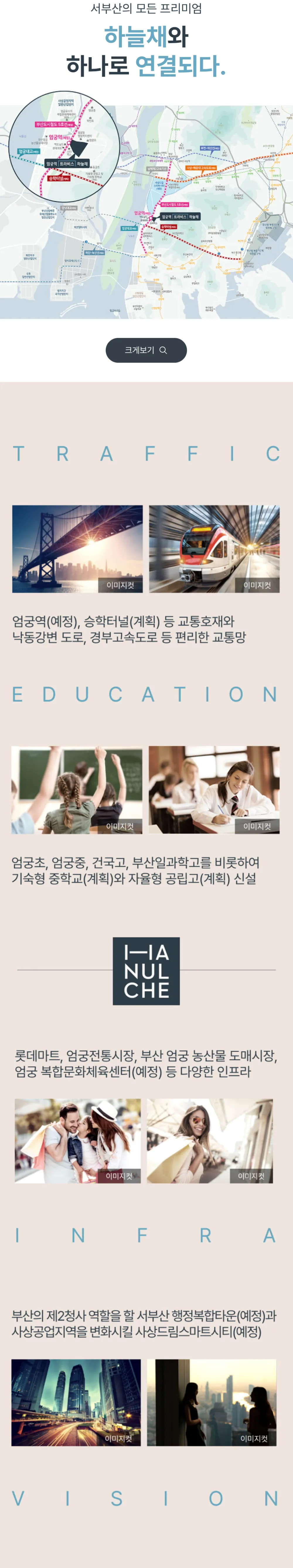 엄궁역 트라비스 하늘채 입지환경